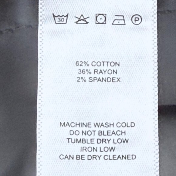 Elliot Mulryan Men's Stretch Flat Front Straight Leg Grey Chino Pants 38x32 NWT - Picture 8 of 12